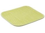 Badematte GÖZZE "Berlin", grün (limette), H:7mm, Polyester, Badematten, Badematte, Badteppich, Uni Farben, Cord Optik, waschbar