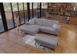 Ecksofa SIT & MORE "Bolero L-Form", silber, B:290cm H:88cm T:178cm, 100% Polyester, Sofas, Ecksofa