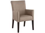 Esszimmerstuhl HOME AFFAIRE "King", grau (taupe, buche wenge), B:60cm H:92cm T:65cm, 100% Polyester, Stühle, Esszimmerstuhl, Polsterstuhl, Armlehnstuhl, Gestell Massivholz