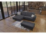 Ecksofa SIT & MORE "Bolero L-Form", grau, B:290cm H:88cm T:178cm, 100% Polyester, Sofas, Ecksofa