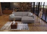 Ecksofa SIT & MORE "Bolero L-Form", grau (elephant), B:290cm H:88cm T:178cm, 100% Polyester, Sofas, Ecksofa