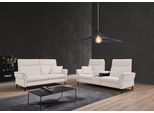 3-Sitzer HOME AFFAIRE "Sisto", weiß, B:200cm H:108cm T:94cm, 100% Polyester, Sofas, 3-Sitzer, inklusive manueller Kopfteilverstellung