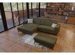 Ecksofa SIT & MORE "Bolero L-Form", grün (olive), B:290cm H:88cm T:178cm, 95%Polyester 5%Polyamid, Sofas, Ecksofa