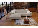 Ecksofa SIT & MORE "Bolero L-Form", beige (creme), B:290cm H:88cm T:178cm, 95%Polyester 5%Polyamid, Sofas, Ecksofa