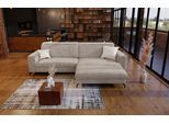 Ecksofa SIT & MORE "Bolero L-Form", beige (creme), B:290cm H:88cm T:178cm, 95%Polyester 5%Polyamid, Sofas, Ecksofa