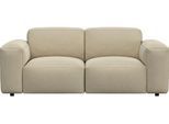 2-Sitzer FLEXLUX "Lucera Sofa, super bequem durch hochwertigen Sitzaufbau mit Kaltschaum", beige (sandy beige), B:187cm H:73cm T:102cm, 100% Polyester, Sofas, 2-Sitzer, Designsofa, modern & anschmiegsam