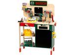 Spielwerkbank KLEIN "BOSCH Holzwerkbank", bunt, Rollenspielzeug, KinderB:77cm H:106cm T:29cm, MDF - Mitteldichte Holzfaserplatte, Spielwerkbank, mit Sound, B:77cm H:106cm T:29cm