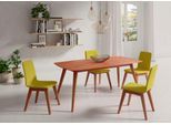 Esstisch HOME AFFAIRE, braun (kirsch, kirsch, kirsch), B:180cm H:75cm T:90cm, Tische, Esstisch, Breite 140 cm und 180 cm