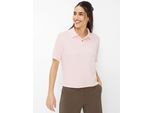 Brax Dames Poloshirt Style CARA S dusty rose, roze,