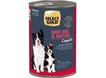 SELECT GOLD Nassfutter Hund Baby Dog & Mother Soft Mousse 24x360 g