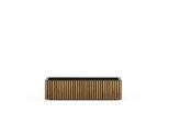 Herstera Garden Pflanzkübel Deco Planter Xic Wood M schwarz, natur 40x100x25cm