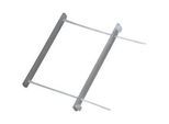 Leitz Archiv-Abheftbügel 6078, Füllhöhe 60 mm, mit Deckschiene, Polypropylen, transparent, 50 Stück
