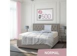 Gänsedaunenbettdecke SCHLAFSTIL "D500", weiß, B:135cm L:200cm, 100% Baumwolle, Bettdecken, hergestellt in Deutschland