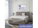 Gänsedaunenbettdecke SCHLAFSTIL "D500", weiß, B:200cm L:220cm, 100% Baumwolle, Bettdecken, hergestellt in Deutschland