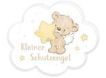 Dekokissen BABY BEST "Kleiner Schutzengel", bunt (bunt, bedruckt), B:29cm H:5cm L:33cm, Polyester, Dekokissen_Sitzkissen_Kissenhüllen, hochfarbig bedruckt