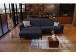 Ecksofa SIT & MORE "Bolero L-Form", blau (tiefblau), B:290cm H:88cm T:178cm, 95%Polyester 5%Polyamid, Sofas, Ecksofa