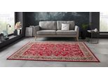 Teppich HANSE HOME "Halton" Gr. 31, rot, B:180cm H:8mm L:260cm, Polypropylen (PP), Teppiche, Teppich, Kurzflor, Orient-Optik, mit Bordüre, Läufer, pflegeleicht, gekettelt
