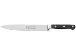Fleischmesser CS KOCH-SYSTEME "PREMIUM, 20 cm, Edelstahl rostfrei", schwarz, Klingenlänge 20cm, Edelstahl, Kunststoff, Kochmesser, Fleischmesser, mit hoher Schneidqualität