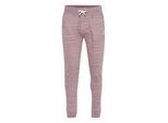 Jogginghose BLEND "Jogginghose BHHenny", Herren, Gr. XL, N-Gr, rot (wine rot), Obermaterial: 60% Baumwolle CO. 40% Polyester PES., Hosen Jogginghose