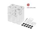 ZWILLING Fresh & Save CUBE CUBE Set, S/M / 12-tlg, Transparent-Weiß
