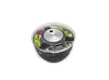 Gefu Salatschleuder, Schwarz, Silber, Metall, Kunststoff, 5 L, 15 cm, Kochen, Küchenhelfer, Salatschleuder