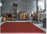 Sisalteppich DEKOWE "Mara S2 mit Bordüre Spezial", rot (rot, meliert), B:67cm H:5mm L:300cm, Sisal, Teppiche, Sisalteppich, 100% Sisal, auch als Läufer, Wohnzimmer