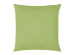Dekokissen PAD "Leda", kiwi, unifarben, B:50cm L:50cm, Baumwolle, Dekokissen_Sitzkissen_Kissenhüllen, 100% Baumwolle