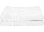 Handtücher DYCKHOFF "Kristall", weiß, B:50cm L:100cm, Frottier, Obermaterial: 100% Baumwolle, Handtücher, mit Bordüren