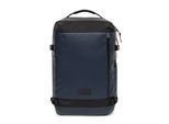 Laptoprucksack EASTPAK "TECUM M", Gr. B/H/T: 28cm x 45cm x 14cm, blau (navy), Polyester, unifarben, Rucksäcke Laptoprucksack, Unisex Businessrucksack mit vestellbaren Tragegurten