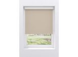 Rollo MY HOME "Ina", beige (sand, sand, weiß), B:210cm H:190cm, Polyester, Rollos, weiße Rückseite, Klemmfix oder Schraubmontage