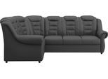 Ecksofa HOME AFFAIRE "Boston L-Form", braun (fango), B:266cm H:102cm T:216cm, 64% Polyurethan, 25% Polyester, 11% Baumwolle, Sofas, Ecksofa, mit hoher Rückenlehne, wahlweise mit Bettfunktion & Stauraum
