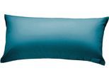 Kissenbezug PRIMERA "Primera Luxus-Satin Kissenbezug", smaragd, B:40cm L:80cm, Mako-Satin, 100% Baumwolle, Mako-Satin, Kissenbezüge, Kissenbezug, Passend zu unserer Primera Luxus-Satin Bettwäsche