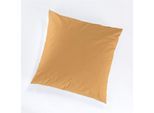 Kissenbezug PRIMERA "Primera Luxus-Satin Kissenbezug", senf, B:40cm L:40cm, Mako-Satin, 100% Baumwolle, Mako-Satin, Kissenbezüge, Kissenbezug, Passend zu unserer Primera Luxus-Satin Bettwäsche