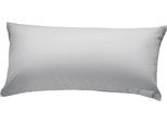 Kissenbezug PRIMERA "Primera Luxus-Satin Kissenbezug", hellgrau, B:40cm L:80cm, Mako-Satin, 100% Baumwolle, Mako-Satin, Kissenbezüge, Kissenbezug, Passend zu unserer Primera Luxus-Satin Bettwäsche