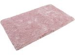 Badematte HOMIE LIVING "Porto Azzurro", rosa, H:30mm, Polyester, Badematten, Badematte, Badteppich, uni, rechteckig & rund, waschbar, Badezimmerteppich