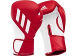 Boxhandschuhe ADIDAS PERFORMANCE "Adidas Speed Tilt 250" Gr. 12, rot (rot, weiß), Boxhandschuhe, Herren, 12 12, Kunstleder, Leder