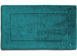 Badematte MÖVE "Superwuschel" Gr. 3, blau (lagoon), H:8mm, Baumwolle, Badematten, Badematte