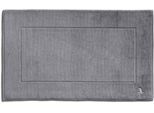 Badematte MÖVE "Superwuschel" Gr. 3, grau (stone), H:8mm, Baumwolle, Badematten, Badematte