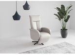 TV-Sessel SIT & MORE "Zora", reinweiß, B:75cm H:112cm T:82cm, Sessel, TV-Sessel, wahlweise mit Aufstehhilfe, 2 Motoren und Akku