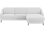 Ecksofa SIT & MORE "Soul L-Form", silber, B:280cm H:90cm T:182cm, 100% Polyester, Sofas, Ecksofa, wahlweise mit Bettfunktion und Bettkasten oder Schubkasten