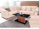 Ecksofa SIT & MORE "Savona L-Form, B: 262 cm", beige (natur), B:262cm H:90cm T:212cm, PRIMABELLE-Microfaser (100% Polyester);SOFTLUX/Struktur (Korpus in Kunstleder, Sitz und Rücken in Strukturstoff aus 75% Polyester und 25% Viskose);Kunstleder SOFTLUX;NaturLEDER (echtes Rindsleder), Korpus in Kunstleder SOFTLUX, Sofas, Ecksofa, optional Bettfunktion, Federkern
