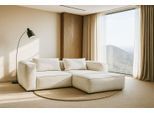 Ecksofa HOME AFFAIRE "Tvinnet", beige (natur), B:228cm H:73cm T:166cm, 94% PES 6% NY, Sofas, Ecksofa, Breite 228 cm, extra tiefe Sitzfläche, kubisches Sitzvergnügen
