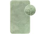 Badematte HOMIE LIVING "Porto Azzurro", grün (lind grün), H:30mm, Polyester, Badematten, Badematte, Badteppich, uni, rechteckig & rund, waschbar, Badezimmerteppich