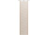 Schiebegardine NEUTEX FOR YOU "Padova" Gr. 3, beige (natur, beige), B:57cm H:225cm, Scherli, Polyester, Gardinen, Schiebegardine, inkl. Beschwerungsstange, Halbtransparent, Fransen-Effekt, modern, Topseller