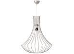 KAYOOM Hängeleuchte "Hängelampe Chiara 110", silber, 1, Ø 52cm H: 60cm, 1 Stk., Leuchten, Industrie- und Nostalgie-Design, Hängeleuchte