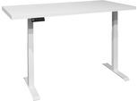 Schreibtisch MÄUSBACHER "Big System Office", weiß (weiß matt, weiß matt lack, weiß matt, weiß matt lack), B:180cm, Tische, Schreibtisch, Breite 180 cm, elektrisch höhenverstellbar