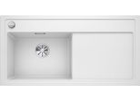 Küchenspüle BLANCO "ZENAR XL 6 S", weiß, B:100cm H:19cm T:51cm, Verbundwerkstoff, Küchenspülen, Küchenspüle, Mit Ablauffernbedienung