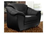 Sessel SIT & MORE "Savona, B: 103 cm", schwarz, B:103cm H:90cm T:90cm, NaturLEDER: Bitte beachten Sie, dass Lederbezüge mehr Nähte aufweisen als Stoffbezüge.;SOFTLUX-Kunstleder;NaturLEDER (echtes Rindsleder in Sitz und Rücken, Korpus in farblich passendem Kunstleder);SOFTLUX/Struktur (Korpus in Kunstleder, Sitz und Rücken in Strukturstoff aus 75% Polyester und 25% Viskose);Luxus-Microfaser Altara