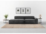 Big-Sofa TRENDMANUFAKTUR "Braga, mit hochwertigem Kaltschaum, Megasofa, in Cord erhältlich", grau (anthrazit), B:277cm H:72cm T:107cm, 88% Polyester, 12% Polyacrl, Sofas, Big-Sofa, modernes Big-Sofa, Couch mit hohem Sitzkomfort, 277/72/107 cm (B/H/T)