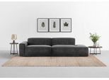 Big-Sofa TRENDMANUFAKTUR "Braga, mit hochwertigem Kaltschaum, Megasofa, in Cord erhältlich", grau (anthrazit), B:277cm H:72cm T:107cm, 88% Polyester, 12% Polyacrl, Sofas, Big-Sofa, modernes Big-Sofa, Couch mit hohem Sitzkomfort, 277/72/107 cm (B/H/T)